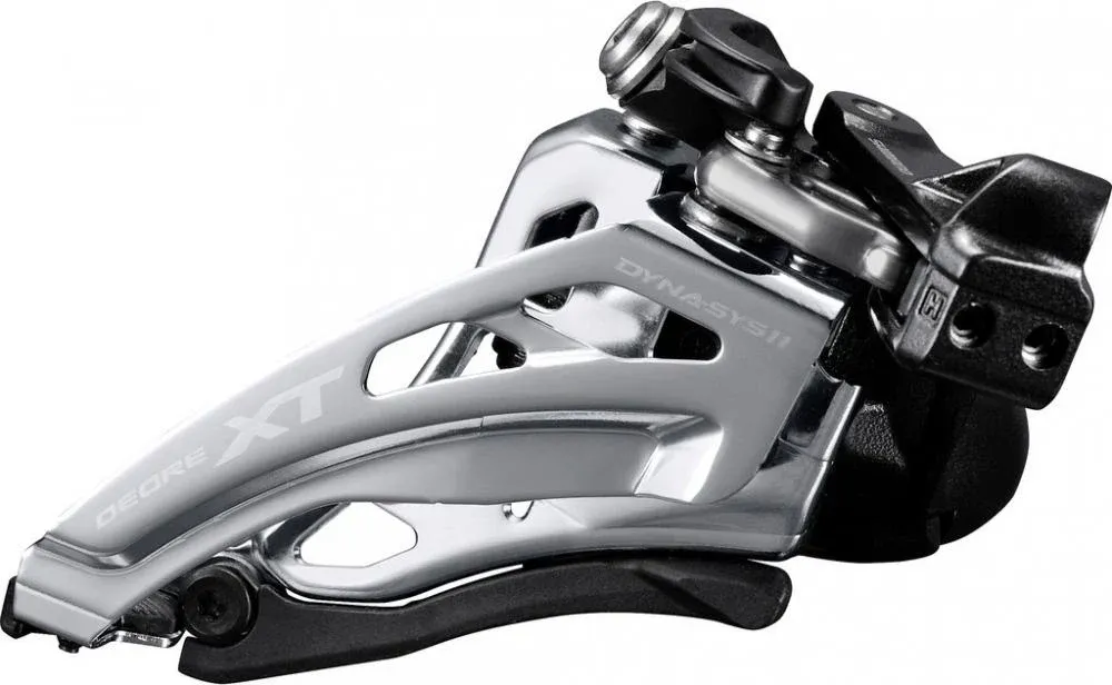 SHIMANO Deore XT FD-M8020 Umwerfer 2-fach, Schelle tief, Front-Pull - präzise MTB-Schaltperformance Direktkauf