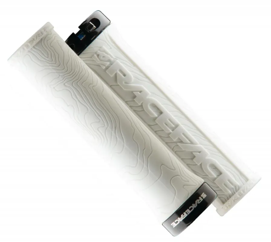 Schneller Versand Race Face Half Nelson Single Clamp Lock-On Griff weiß 29 mm - maximaler Grip bei minimalem Gewicht