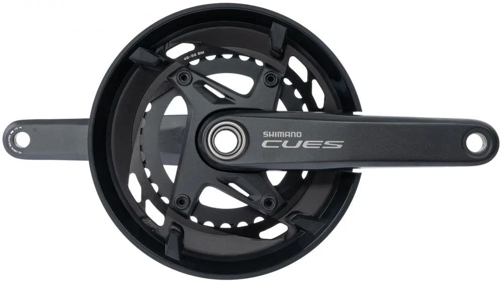 SHIMANO Kurbelgarnitur CUES FC-U6010 - 175 mm, 46-32, 11-fach Meistverkauft