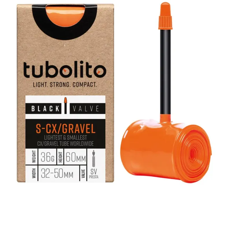 Gratis Versand tubolito S-Tubo-CX/Gravel-All TPU Schlauch 41g schwarz - ultraleicht für Gravelbike & Rennrad