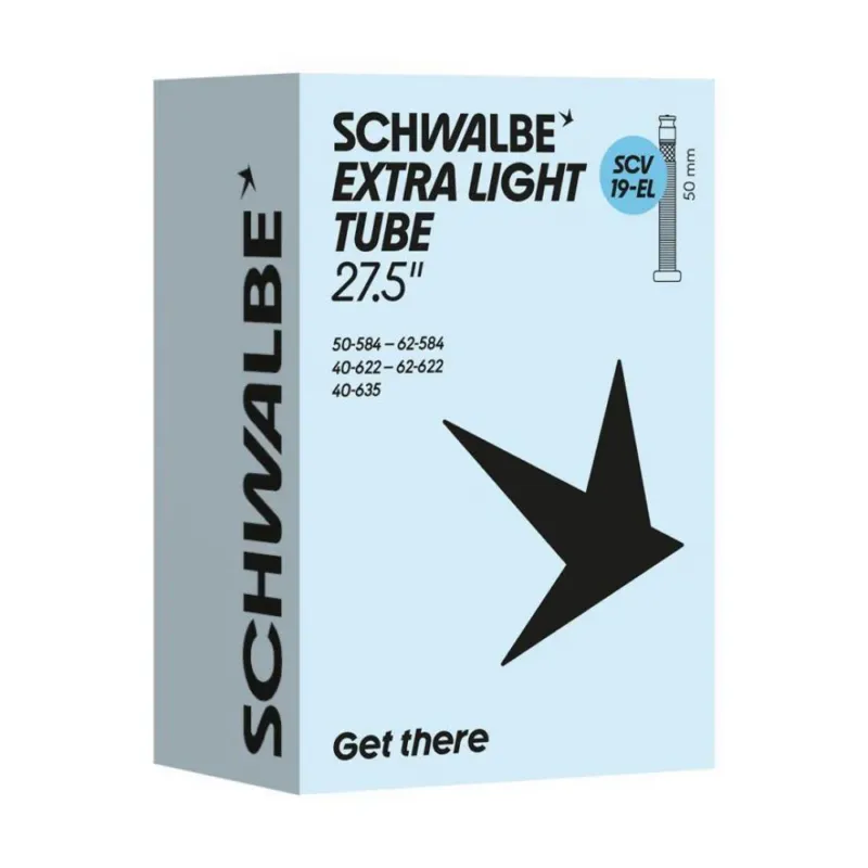 Sichere Zahlung Schwalbe SCHLAUCH SCV19 EXTRA LIGHT 40/62-584/635 40 - leichter Fahrradschlauch für hohe Lufthaltigkeit
