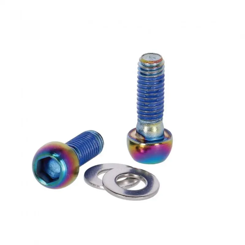 SRAM Befestigungsschrauben-Satz Standard rainbow - Leichte Upgrade-Schrauben für dein Bike Neu