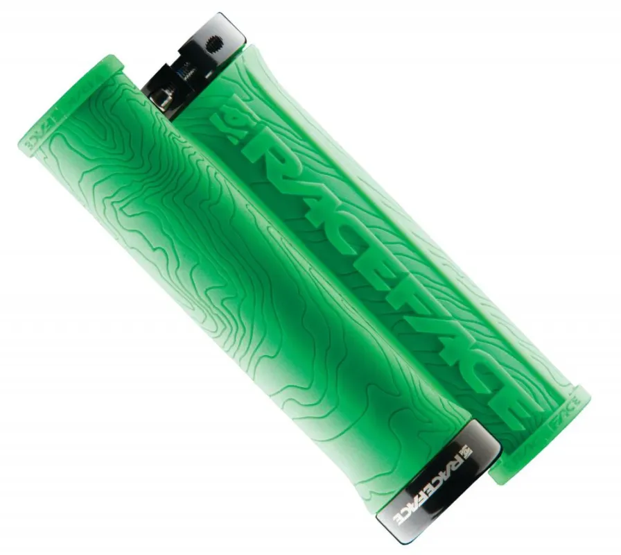Race Face Half Nelson Single Clamp Lock-On, 29mm, grün - maximaler Grip bei minimalem Gewicht Geprüft