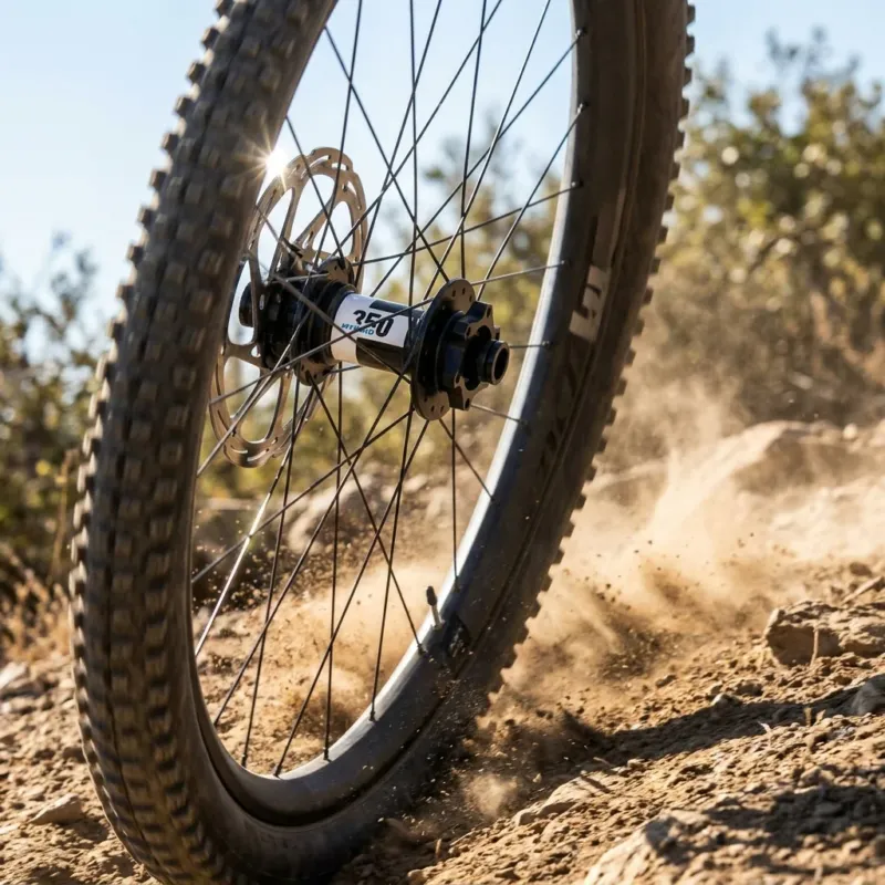 DT Swiss Nabe MTB Hybrid VR 350 36 Loch Schwarz - robuste E-MTB Vorderradnabe Preisreduziert