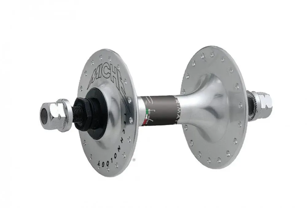 Miche Primato Pista Vorderradnabe 36 Loch Silber - Bahnrad-Hochflansch-Nabe 270g Online Kaufen