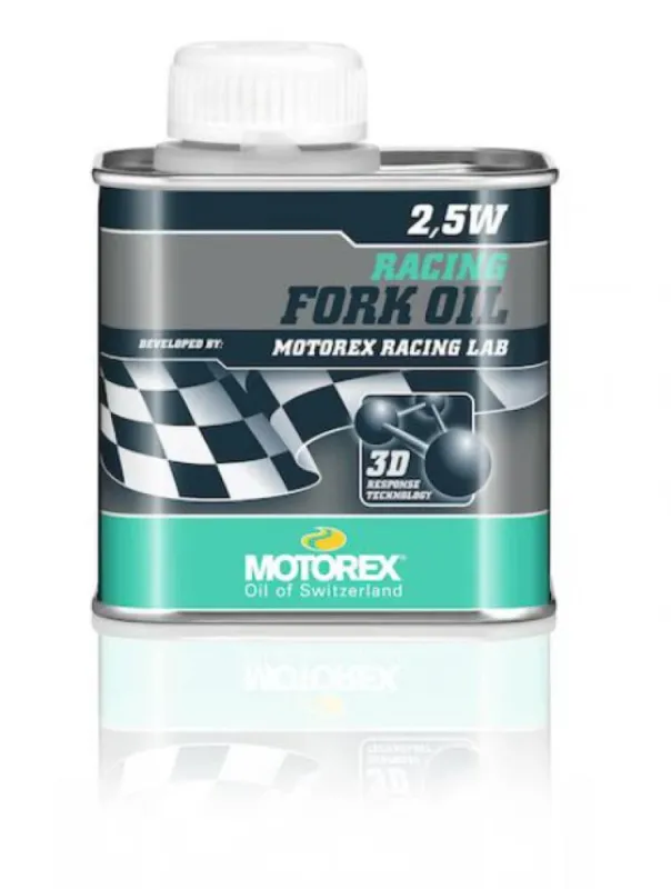 MOTOREX Racing Fork Oil 2,5W 250 ml - Hochleistungs-Gabelöl für moderne Gabelsysteme Ausverkauf