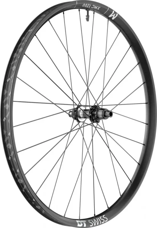 Letzte Chance DT Swiss Laufrad XMC 1200 Spline 29" 622 x 30 mm Schwarz - leichtes Carbon-All-Mountain-Laufrad