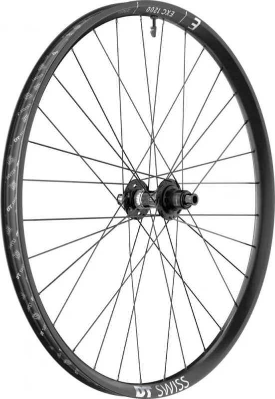 DT Swiss Laufrad EXC 1200 Classic 29" 622 x 30 mm Schwarz - leichtes Enduro-Carbonrad Preiswert