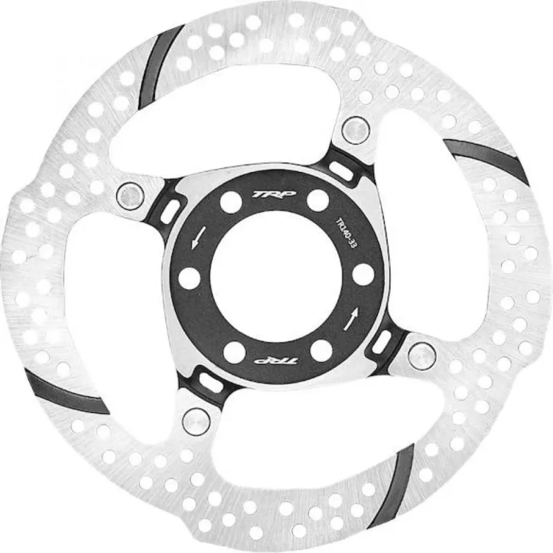 Meistverkauft TRP Bremsscheibe TR-33 6-Loch Ø 140 mm Silber/Schwarz - Leicht & robust