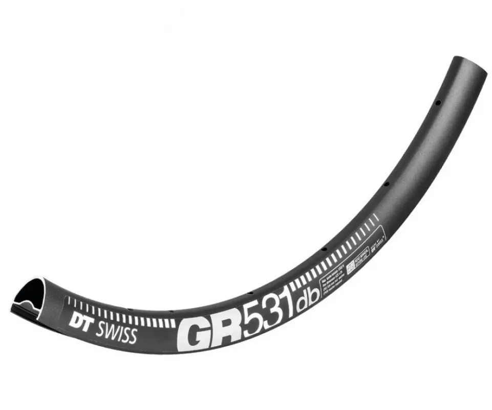 Nur Heute DT Swiss Felge GR 531 Disc 27,5" 32 Loch Schwarz - robuste Gravel- und MTB-Felge