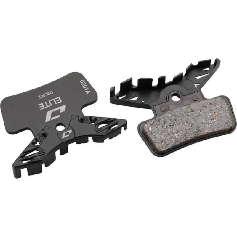 Bestpreis Jagwire Disc Elite Cooling Bremsbeläge Semi-Metallic - Aluminium-Kühlrippen für maximale Bremsleistung