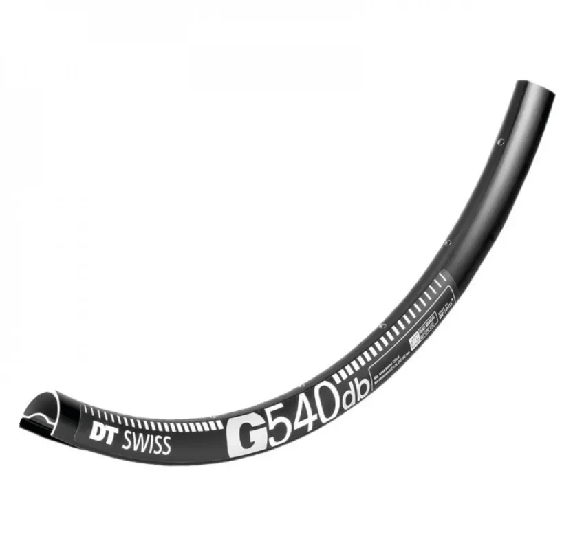 Must-Have DT Swiss Felge G 540 Disc 28"/700C 32 Loch Schwarz - robuste Gravel- und Trekking-Lösung