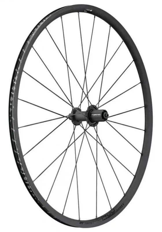 Schneller Versand DT Swiss Laufrad PR 1400 Dicut OXiC 622x18 mm schwarz - leichtes Rennrad-Laufrad mit Top-Bremsperformance