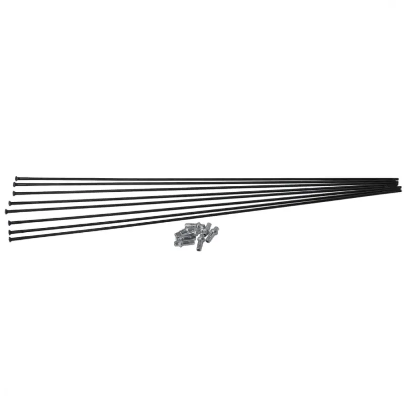 Preisreduziert DT Swiss Speichenkit für PRC 1400 SPLINE 35/65 mm schwarz - präziser Laufradservice