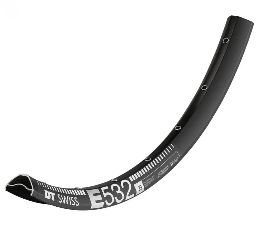 Neue Ware DT Swiss Felge E 532 29" 32 Loch Schwarz - robuste Enduro-Felge für harte Trails