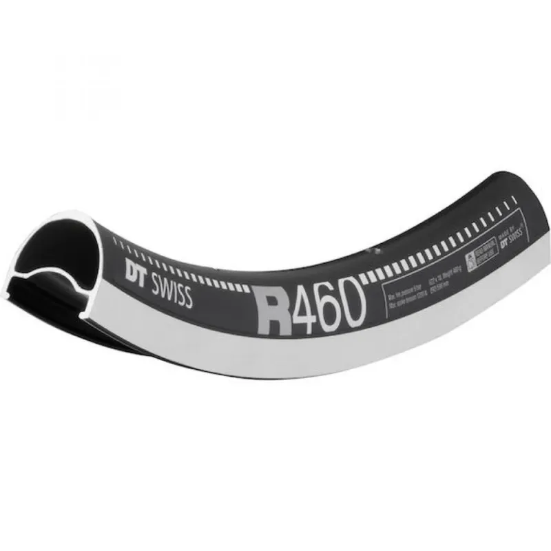 DT Swiss Felge R 460 28"/700C 24 Loch Schwarz - leichte Allround-Rennradelge Aktuell