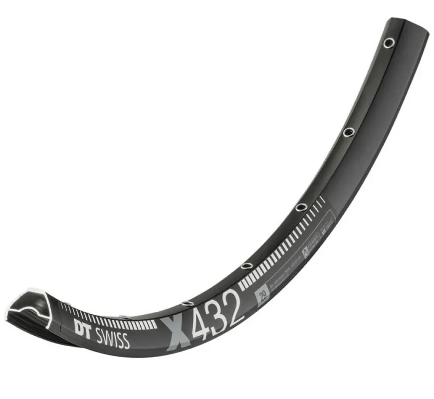 Top-Preis DT Swiss Felge X 432 29" 28 Loch Schwarz - leichte Cross-Country-Felge mit breitem Profil