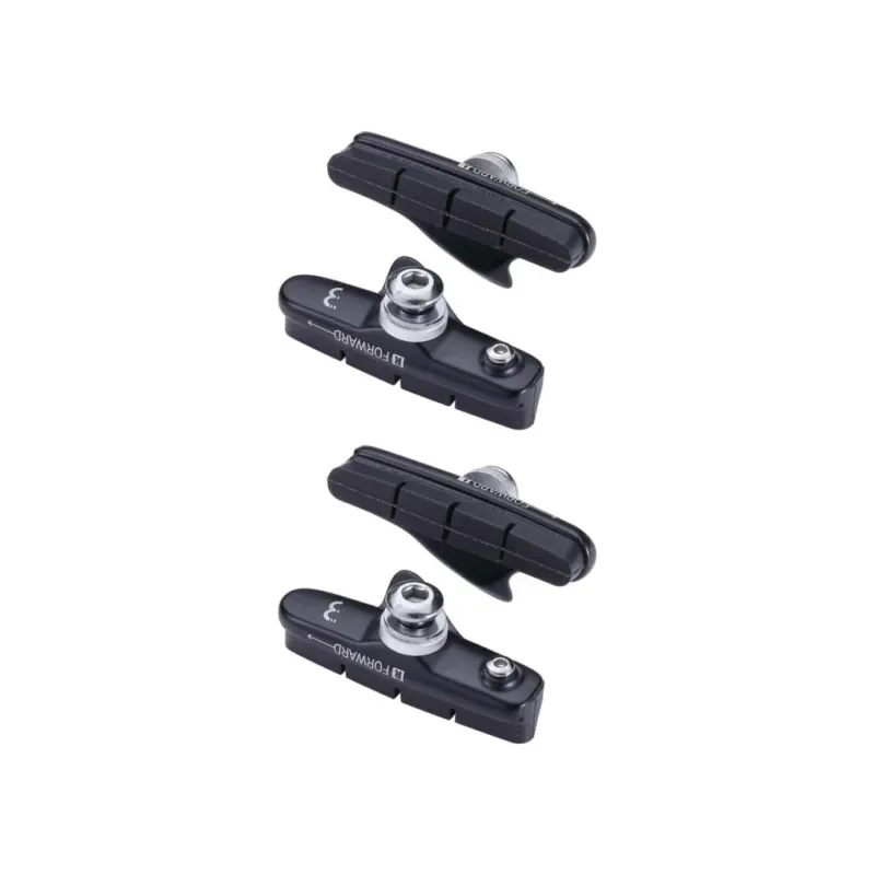 Preisreduziert BBB Cycling BBB Bremsschuhe RoadStop Cartridge Größe Standard schwarz - starke, kontrollierte Bremsleistung