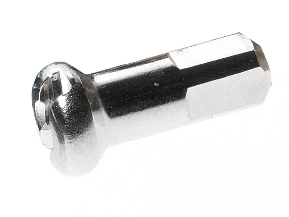 DT Swiss Speichennippel 2.0 Messing 16 mm silber - robuste Laufrad-Stabilität Bestseller