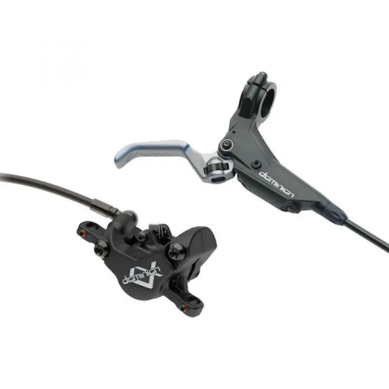 Expressversand Hayes Bremse Dominion A2 HR Stealth black/grey - starke 2-Kolben-Scheibenbremse für Trail & XC