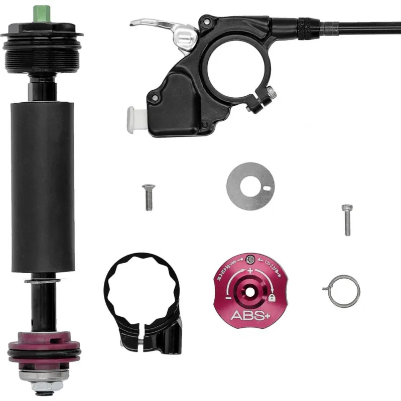 Echt Manitou Lockout Kit ABS+/MILO Remote für R7 Expert/Pro Schwarz - schneller Lenker-Lockout