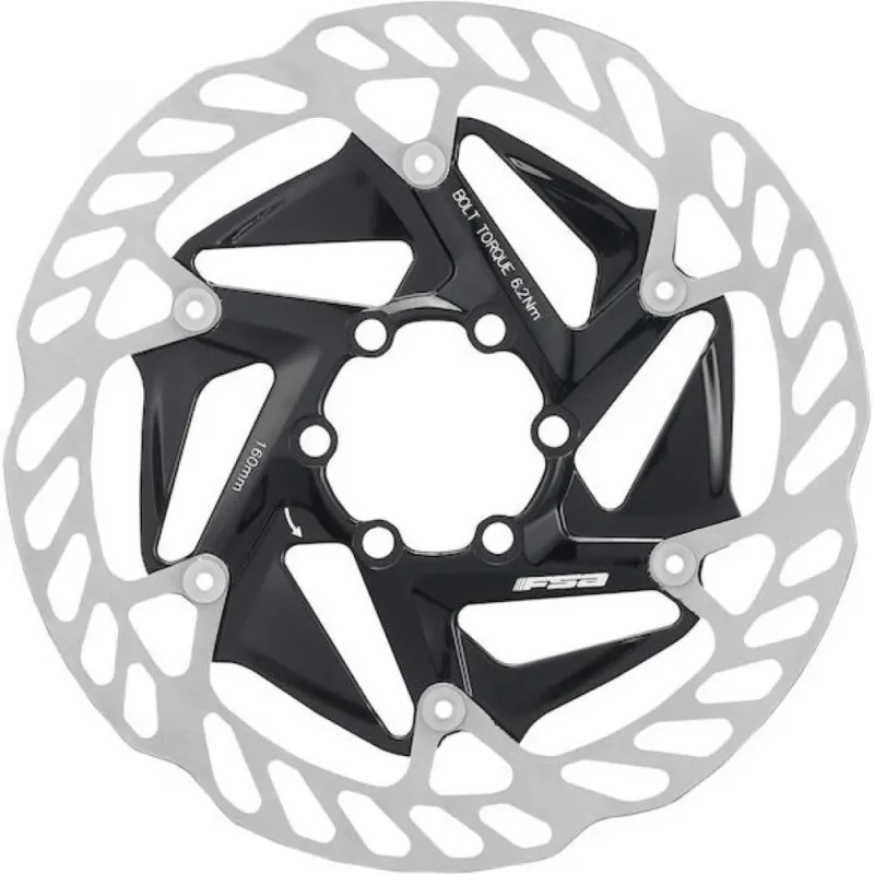 FSA K-Force WE Bremsscheibe 6-Loch 160 mm - Ultraleicht mit zweiteiligem Design Preis Gesenkt