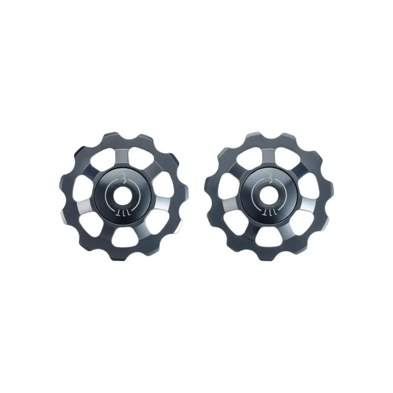 Neu BBB Cycling Schaltungsrädchen AluBoys 11-Z 11T 11 grau - leichtgängig und präzise schalten