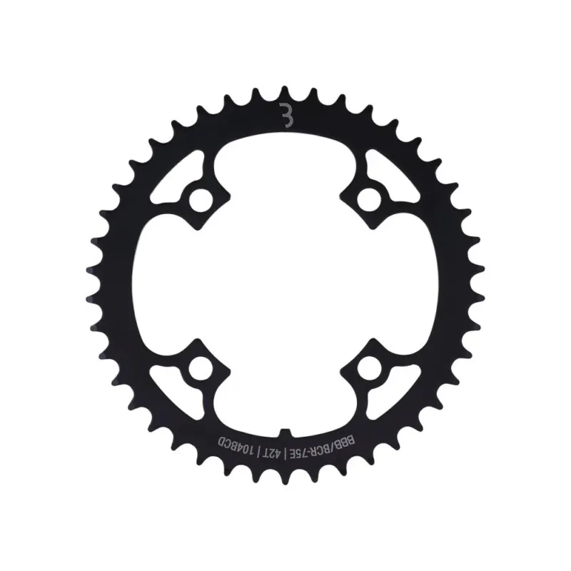 BBB Cycling chainring E-bikeGear steel 42T 104 Schwarz - robustes E-Bike-Kettenblatt Jetzt Kaufen