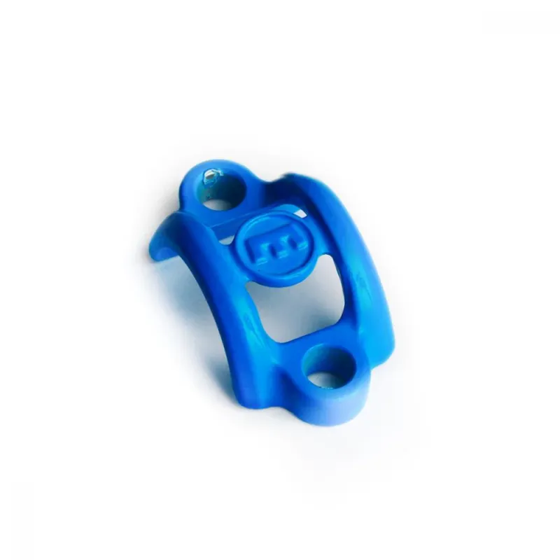 MAGURA Klemmschelle Aluminium, cyan-blau - leichte Schelle für saubere Lenkerklemmung Begrenztes Angebot