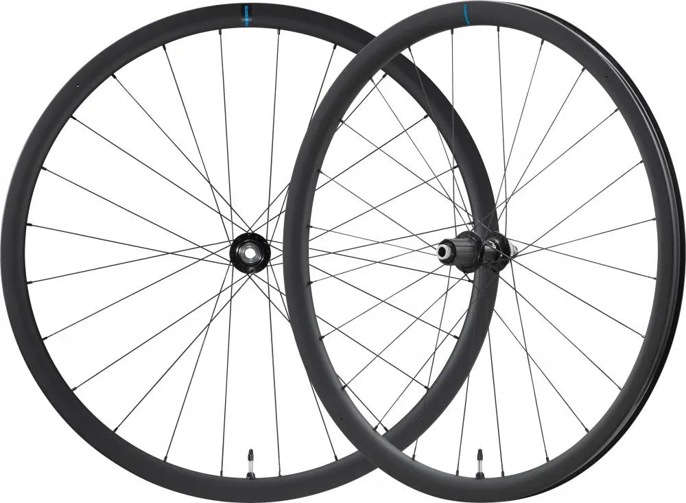Sale SHIMANO Laufradsatz WH-RS710 C32 TL - Tubeless-ready Rennrad-Laufradsatz 28" 24 Loch Center-Lock 100x12 mm