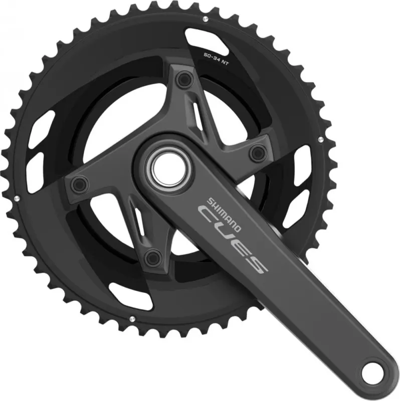 SHIMANO Kurbelgarnitur CUES FC-U6040-2 Hollowtech II general - 6040-2, 2,, 172,, 5mm, 50x34, 10-fach Kostenfreie Lieferung