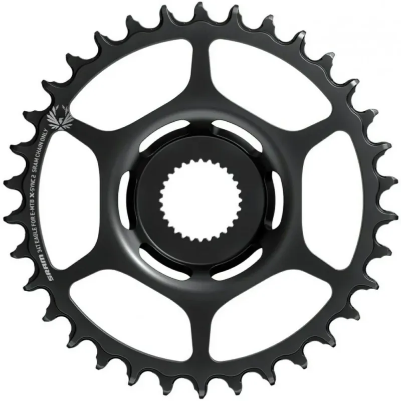 Aktuell SRAM X-Sync Kettenblatt E-MTB 2 Eagle 36T, Boost148, Bosch Gen4, schwarz