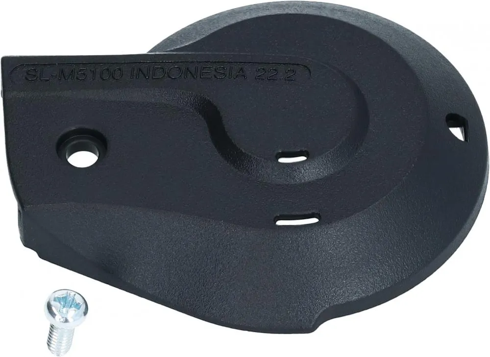 Top-Seller SHIMANO Gehäuse-Abdeckung unten links mit Schrauben SL-M5100 - Größe M, 3 g