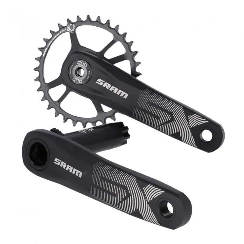 Bestpreis SRAM Kurbelgarnitur SX Eagle DUB 170mm 32T - robuste 1x12-Antriebslösung für MTB