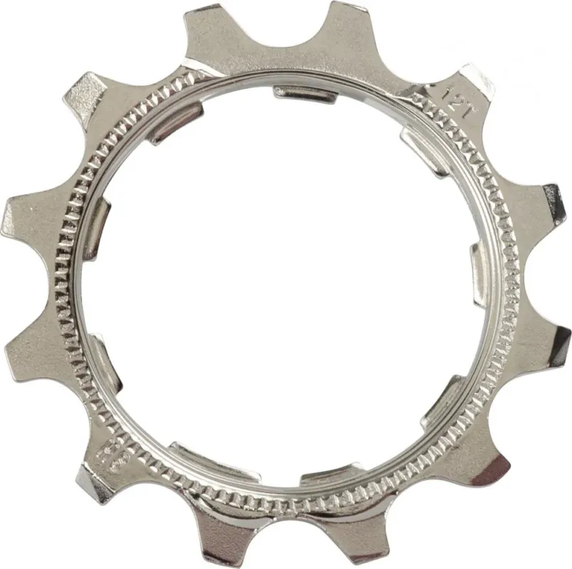 SHIMANO Ritzel für CS-HG50-9 12 Zähne integrierter Distanzring - 50-9, 12 Zähne Markenprodukt