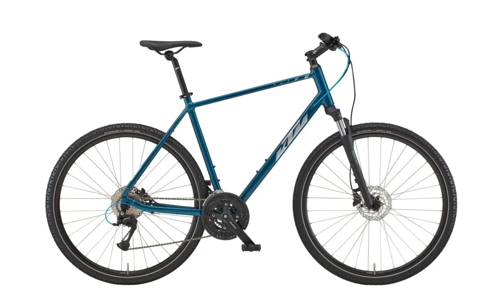 Ausverkauf KTM X-LIFE ROAD Diamant Vital Blue (Silver&Blue) - 56 cm