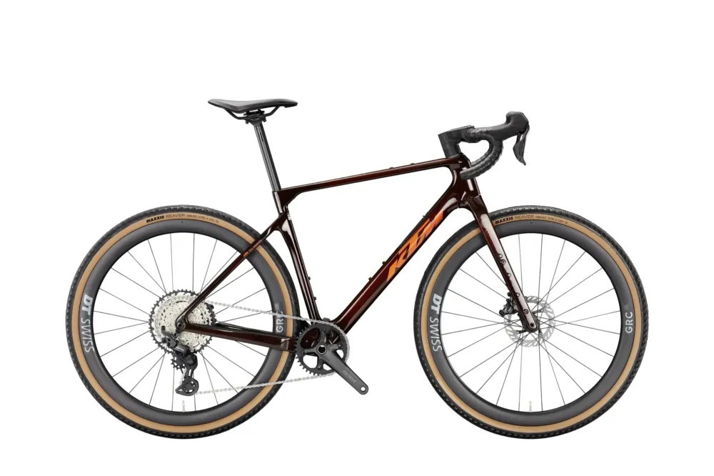 Kostenfreie Lieferung KTM Gravelator Master Oranged Carbon 2026 - 59 cm