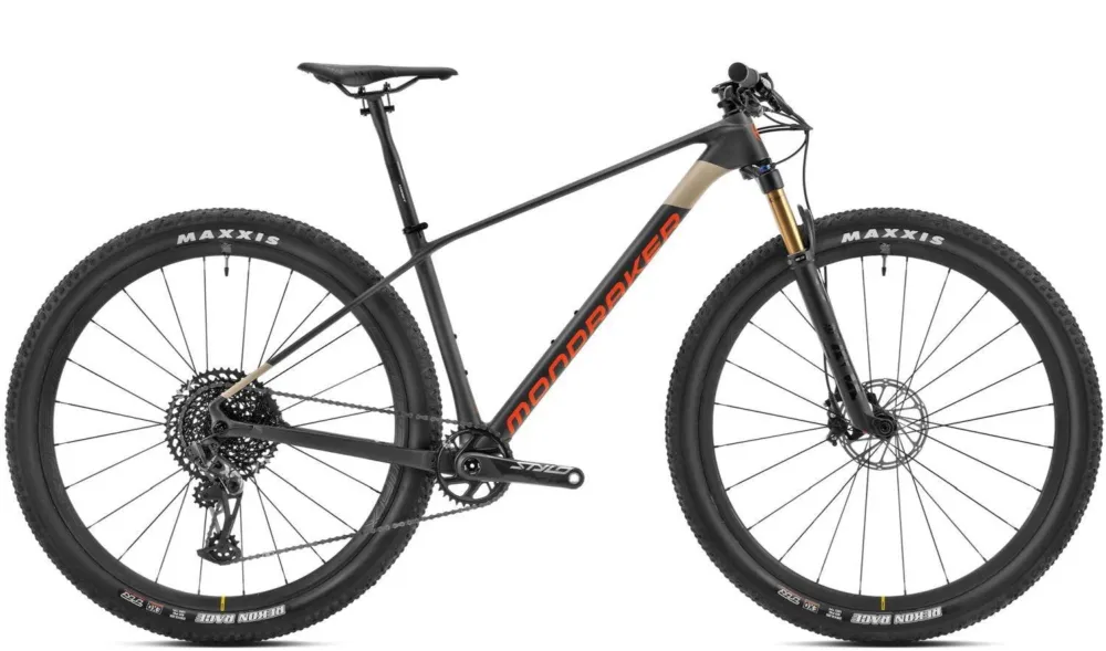 Sichere Zahlung Mondraker Podium Carbon R 29 Matte Silver Carbon / Desert Grey / Orange - XL