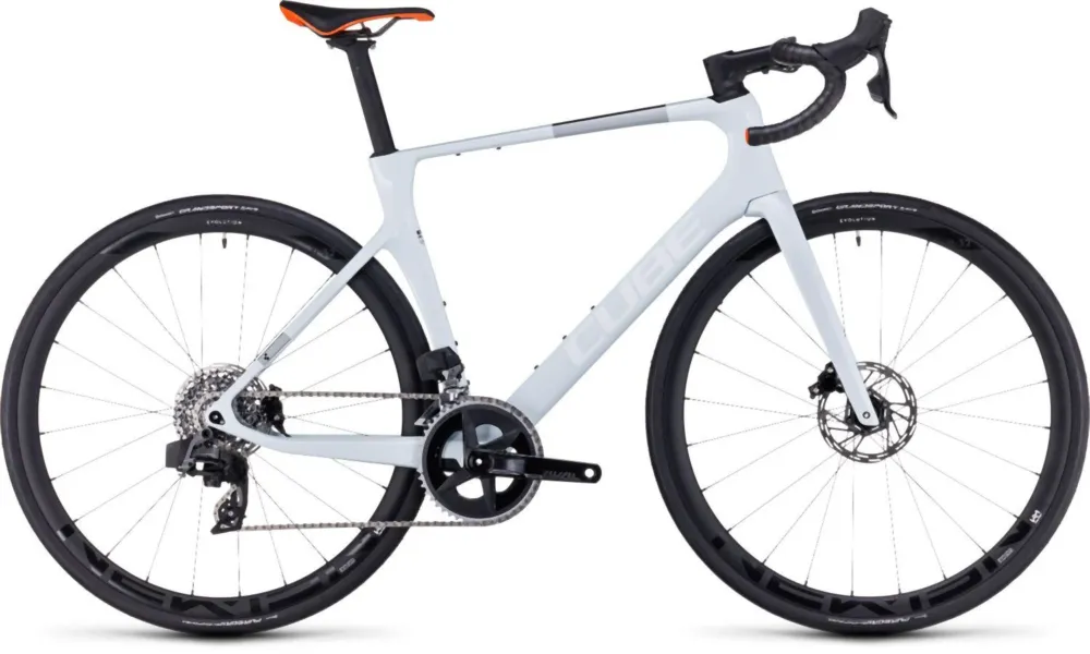 Zertifiziert Cube AGREE C:62 Pro white´n´orange - 58 cm