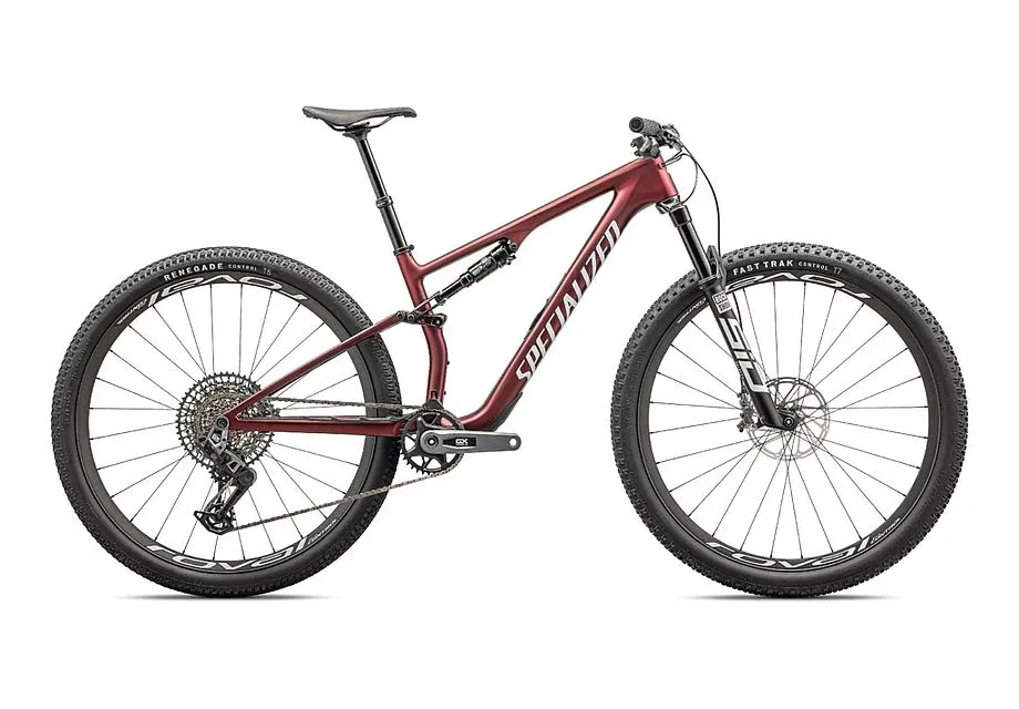 Schnäppchen Specialized Epic 8 Expert Red Sky/White - M