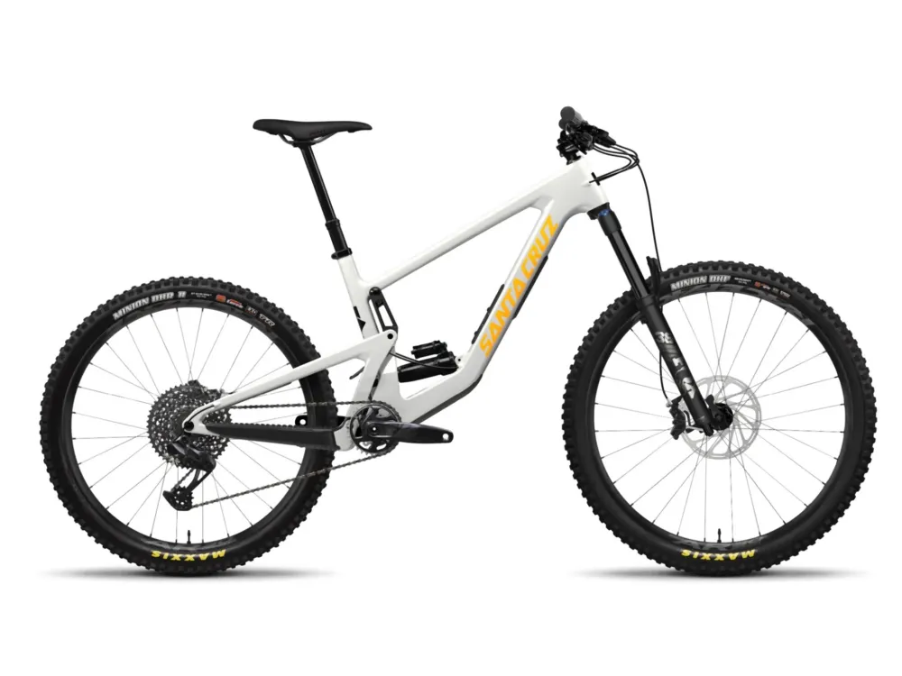 Schneller Versand Santa Cruz Bronson 4.1 C | S Gloss Chalk White - M