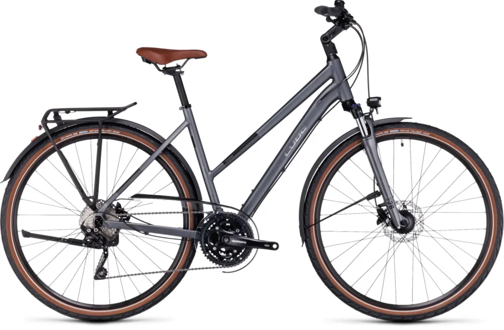 Cube Touring EXC grey´n´metal Trapez - 46 cm Preiswert
