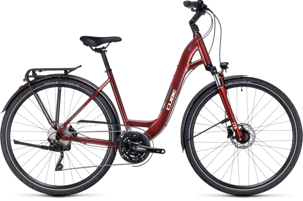 Finale Aktion Cube Touring EXC red´n´white Easy Entry - 53 cm