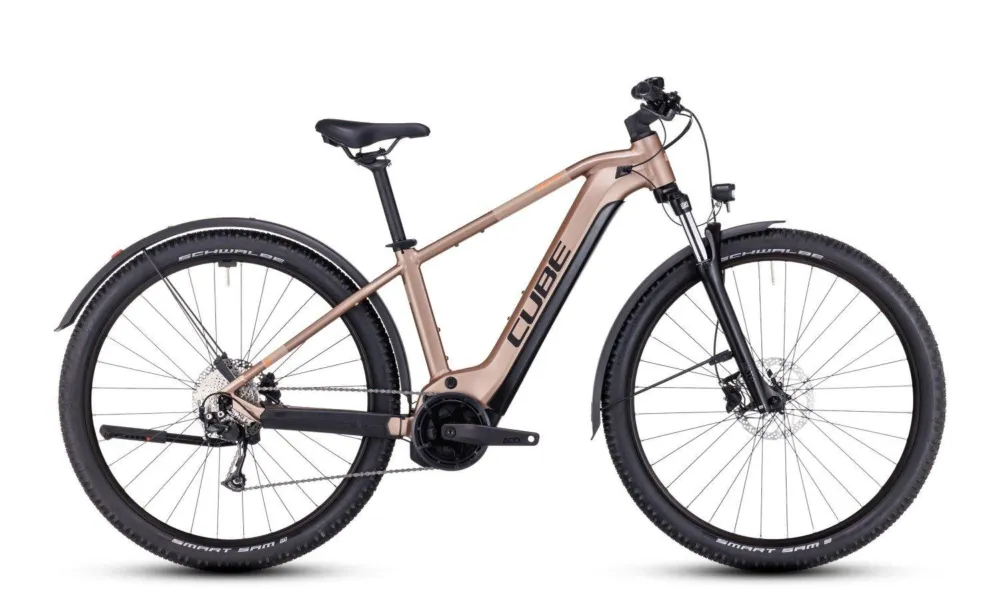 Expressversand Cube Reaction Hybrid Performance 500 Allroad metallicbrown´n´orange - S