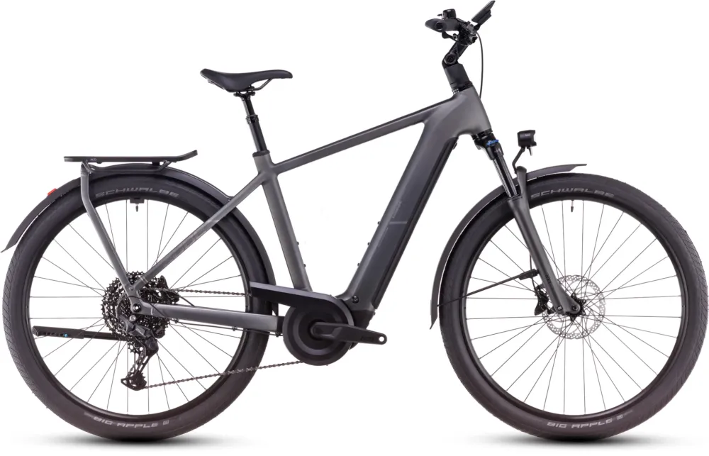 Begrenztes Angebot Cube Kathmandu Hybrid Pro 800 Slabgrey chrome 2025 - 58 cm
