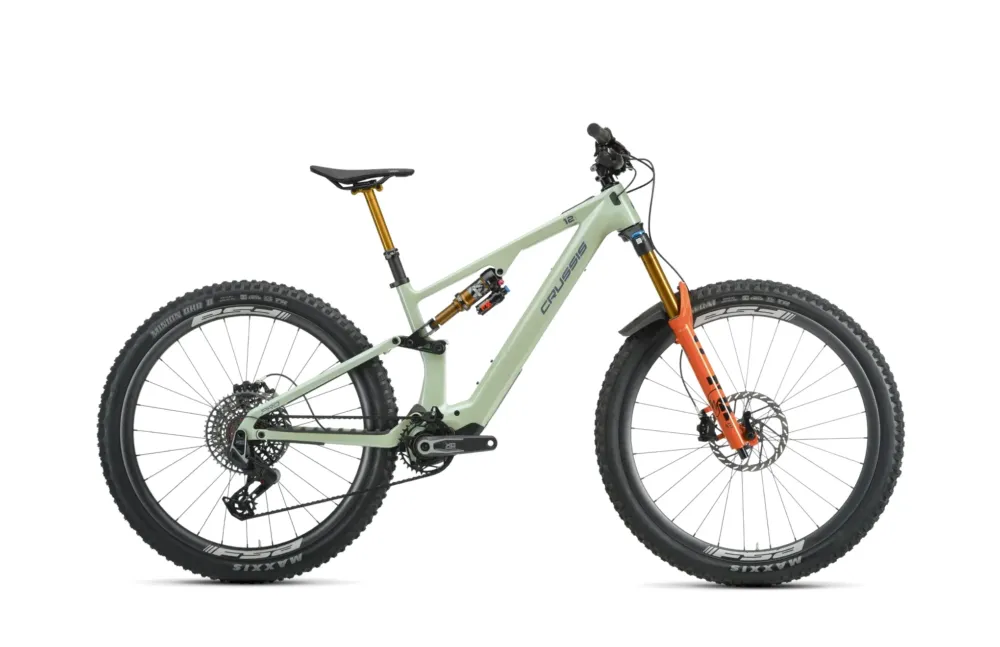 Crussis e-Full 12.11-PRO 600 silver/green 2026 - XL Online Kaufen