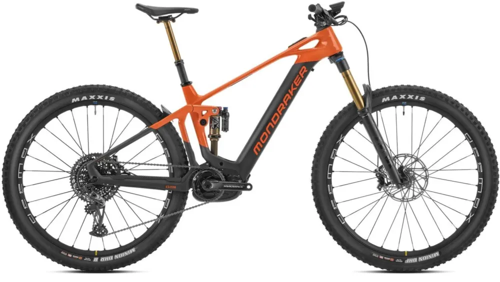 Highlight Mondraker Crafty Carbon RR Matte Carbon / Gloss Orange - S