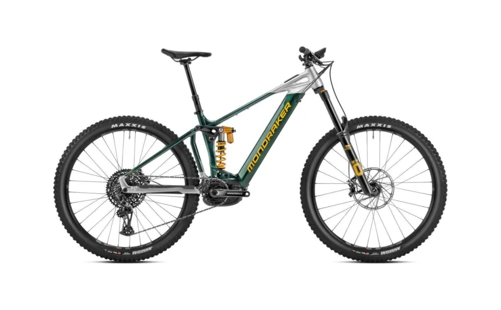 Neuheit Mondraker Level XR Gloss British Green / Silver / Yellow - M