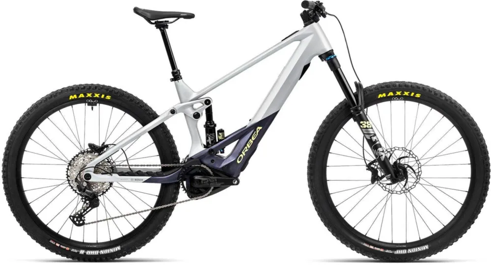 Sonderaktion Orbea WILD M10 Halo Silver-Tanzanite Carbon View - XL