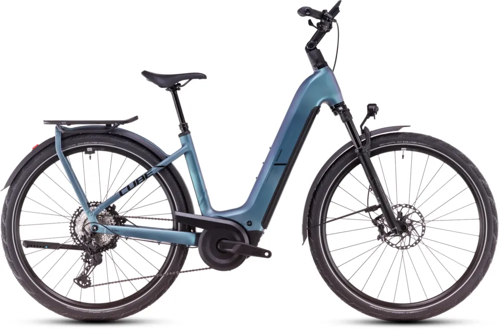 Knallerangebot Cube Kathmandu Hybrid SLX 800 smaragdgrey EE 2025 - 50 cm